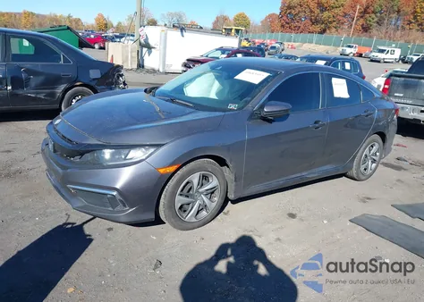 2019 Honda Civic Lx из США, поврежденный, VIN 2HGFC2F63KH591448